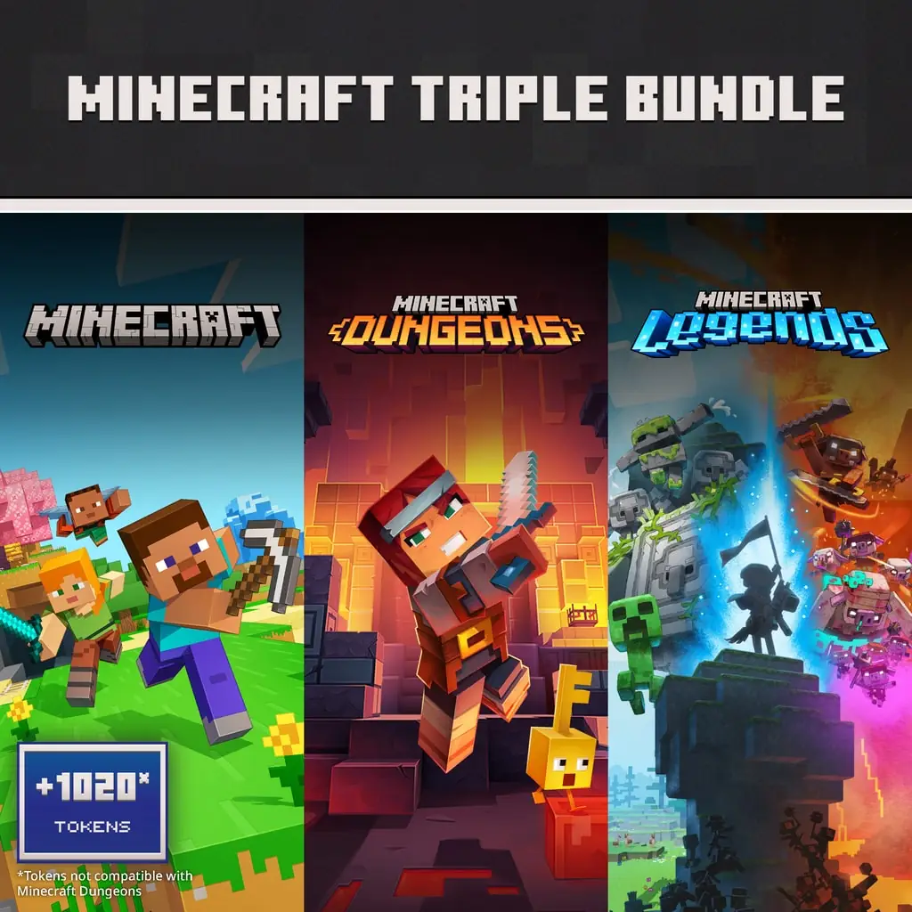 Minecraft Triple Bundle