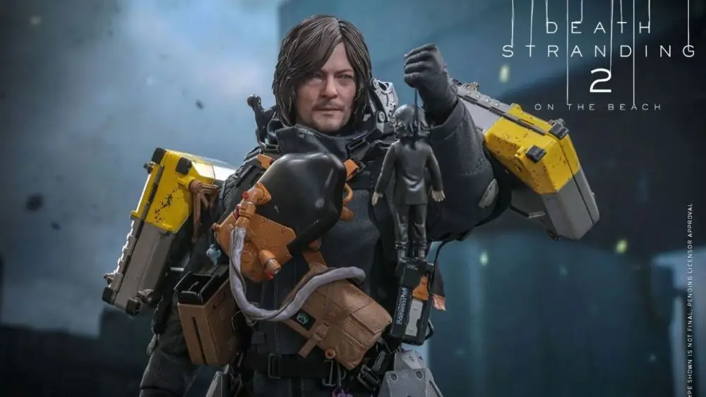 La figura más molona de Death Stranding 2 es de Hot Toys, con la melena de Sam Porter hecha a mano en una de sus tres ediciones