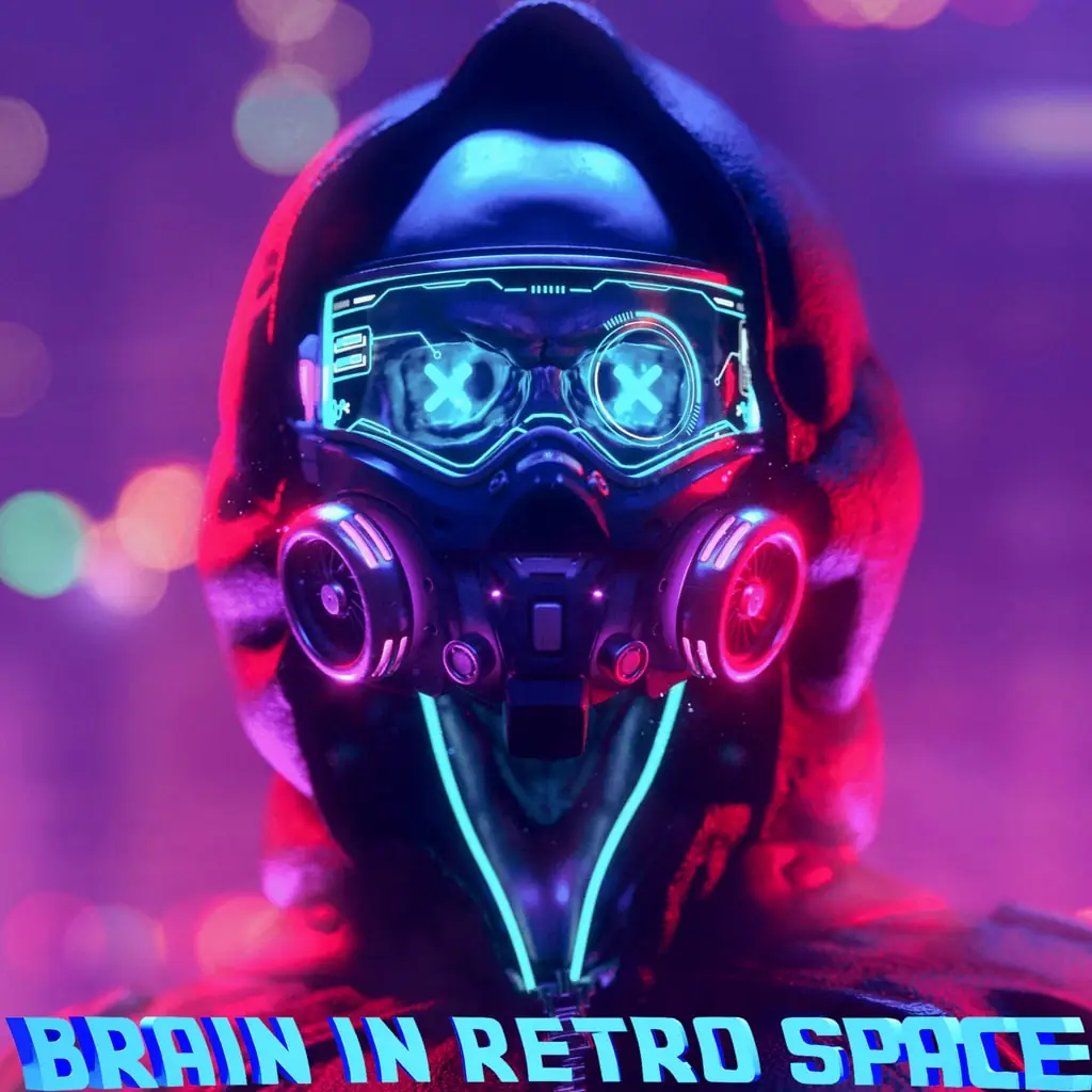 Brain In Retro Space