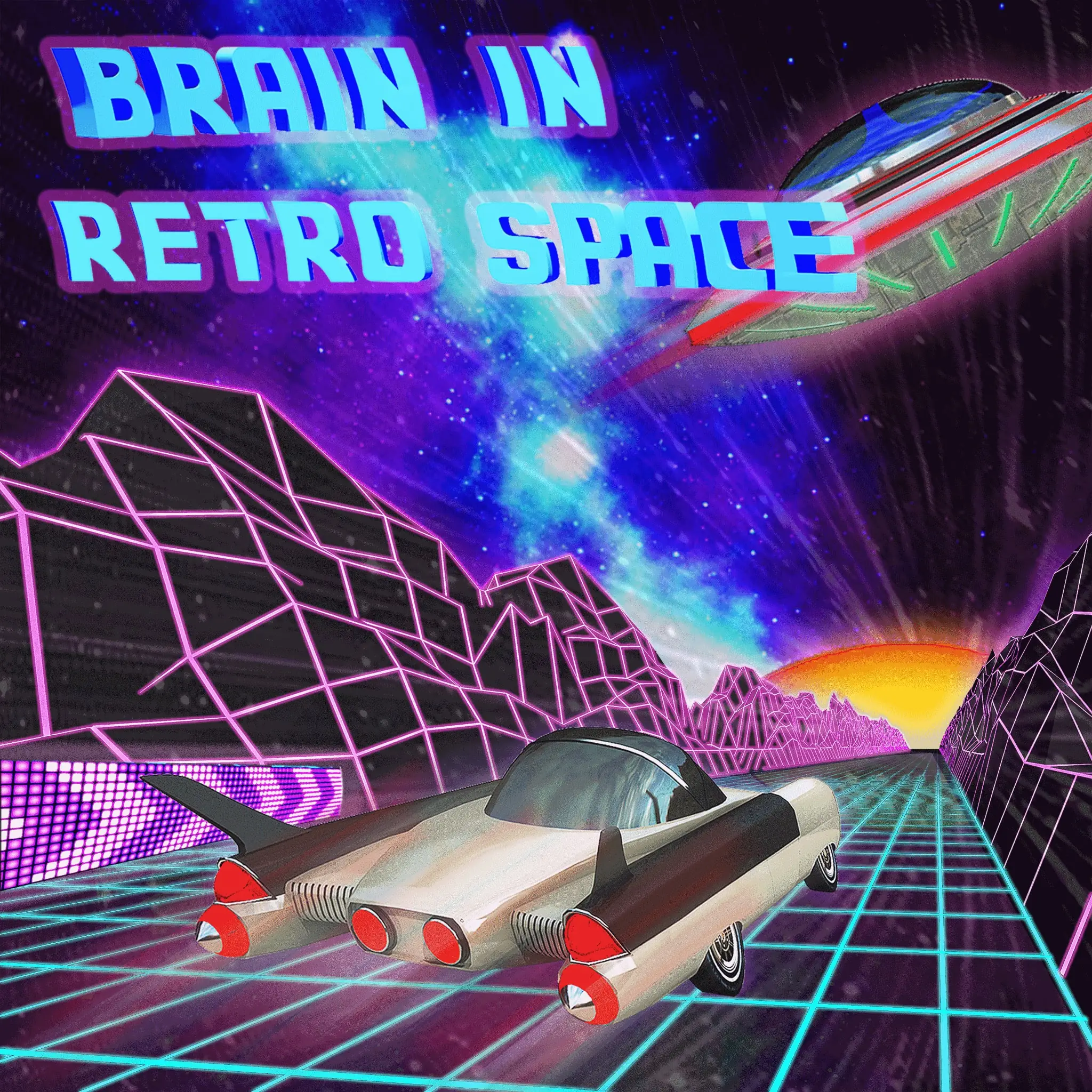 Brain In Retro Space