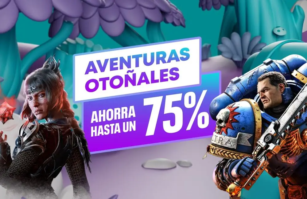 Las ofertas Aventuras Otoñales de PS Store dejan juegazos como Warhammer 40K Space Marine 2 al 50% o Baldur's Gate 3 a su precio más bajo