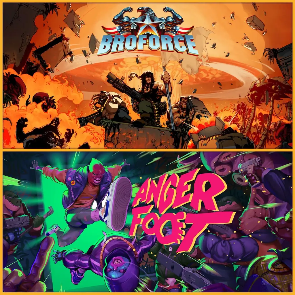 Broforce x Anger Foot Bundle