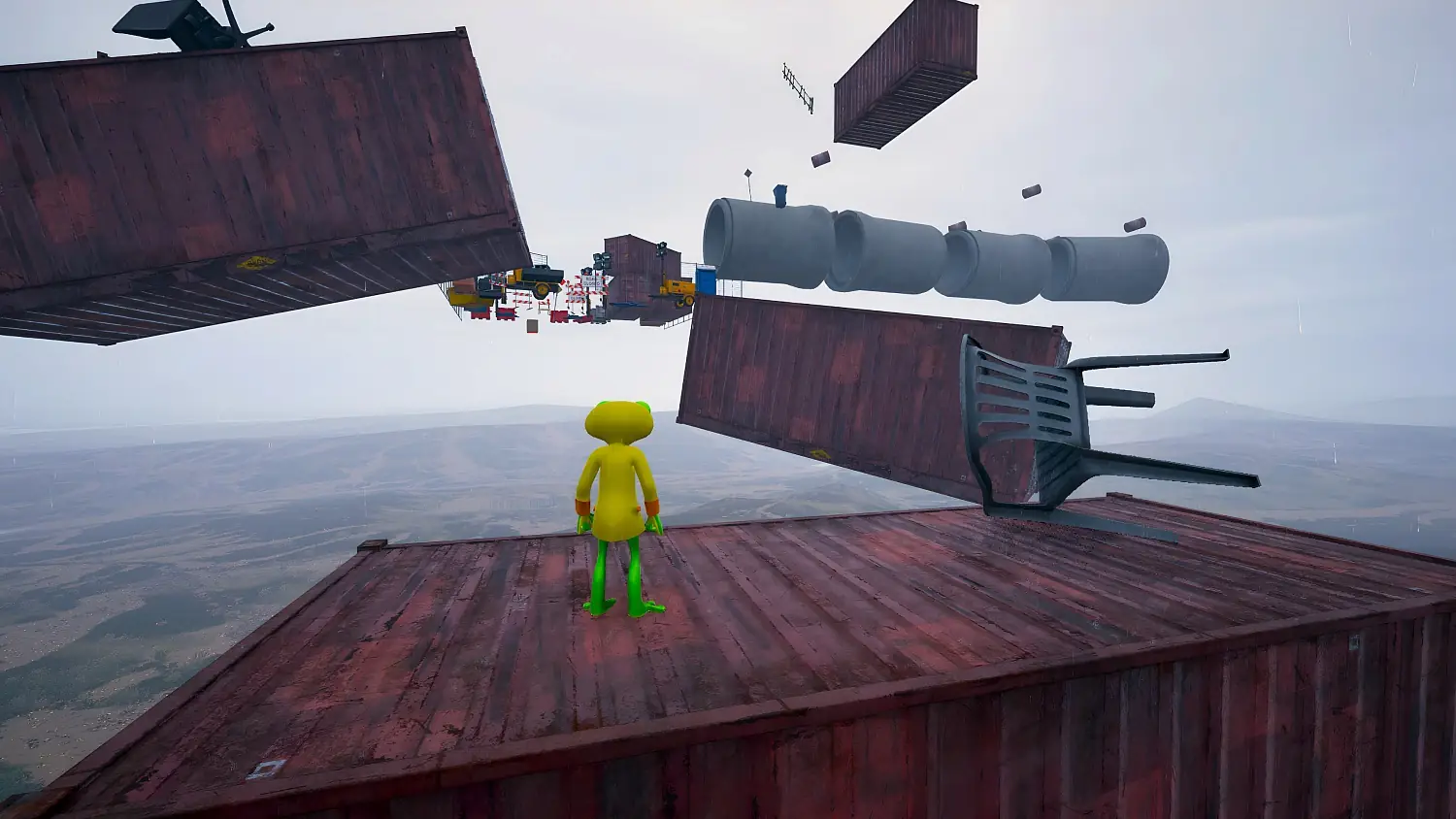 Frogging Up: Frog Climb Rage Game