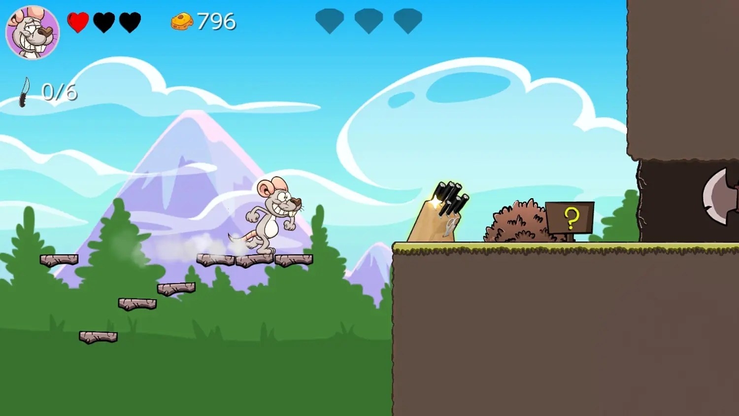 Mighty Mouse Cheese Hunt