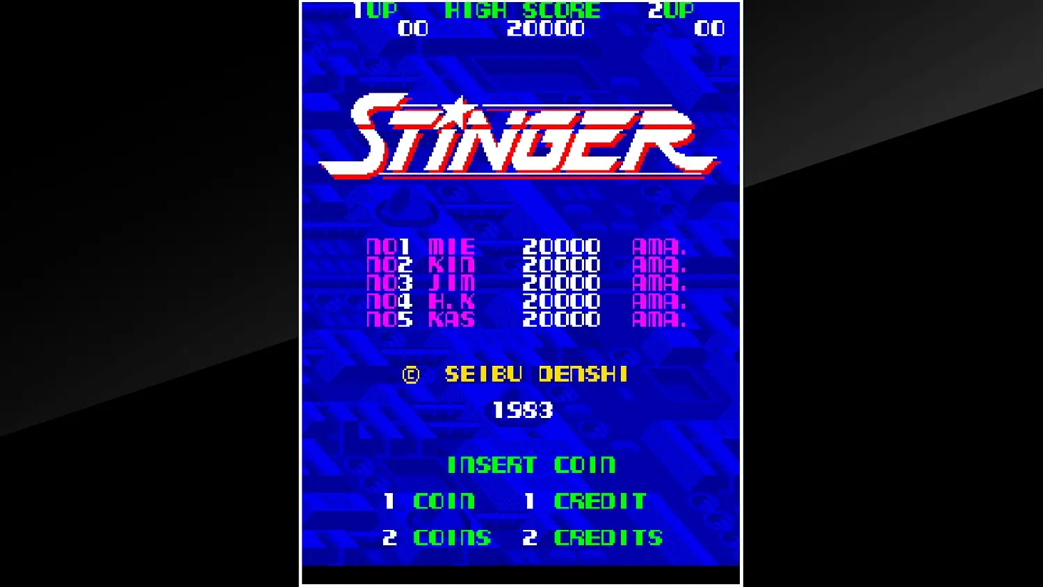 Arcade Archives STINGER
