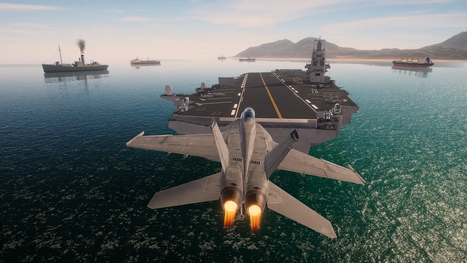 Airplane Flight Simulator : Combat Zone