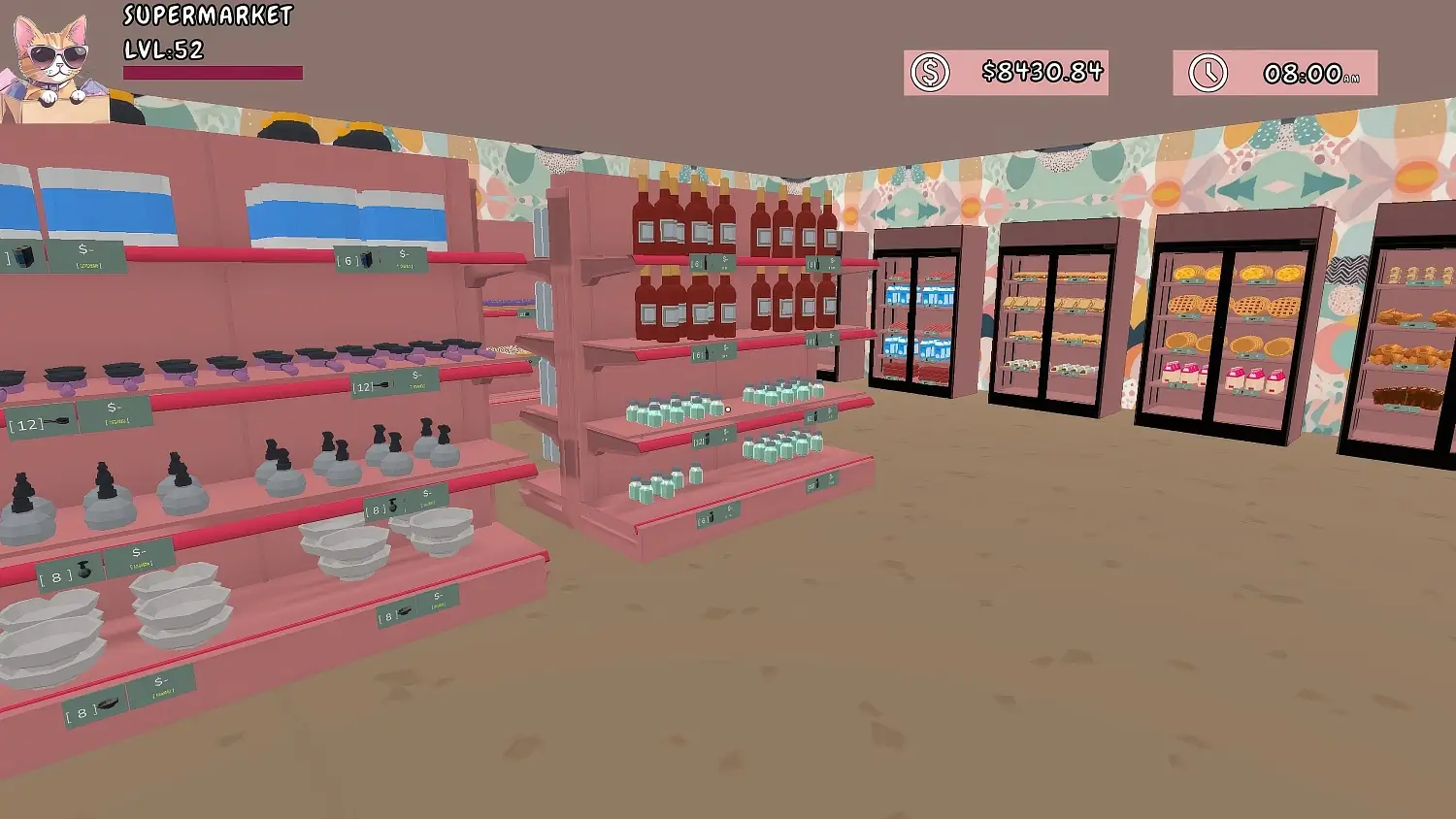 Cat MeowMart: Supermarket Simulator