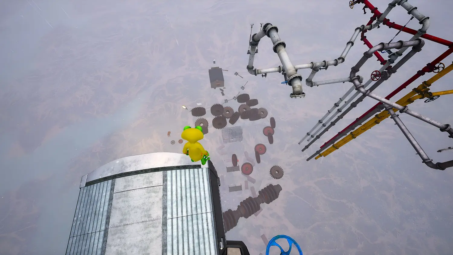 Frogging Up: Frog Climb Rage Game