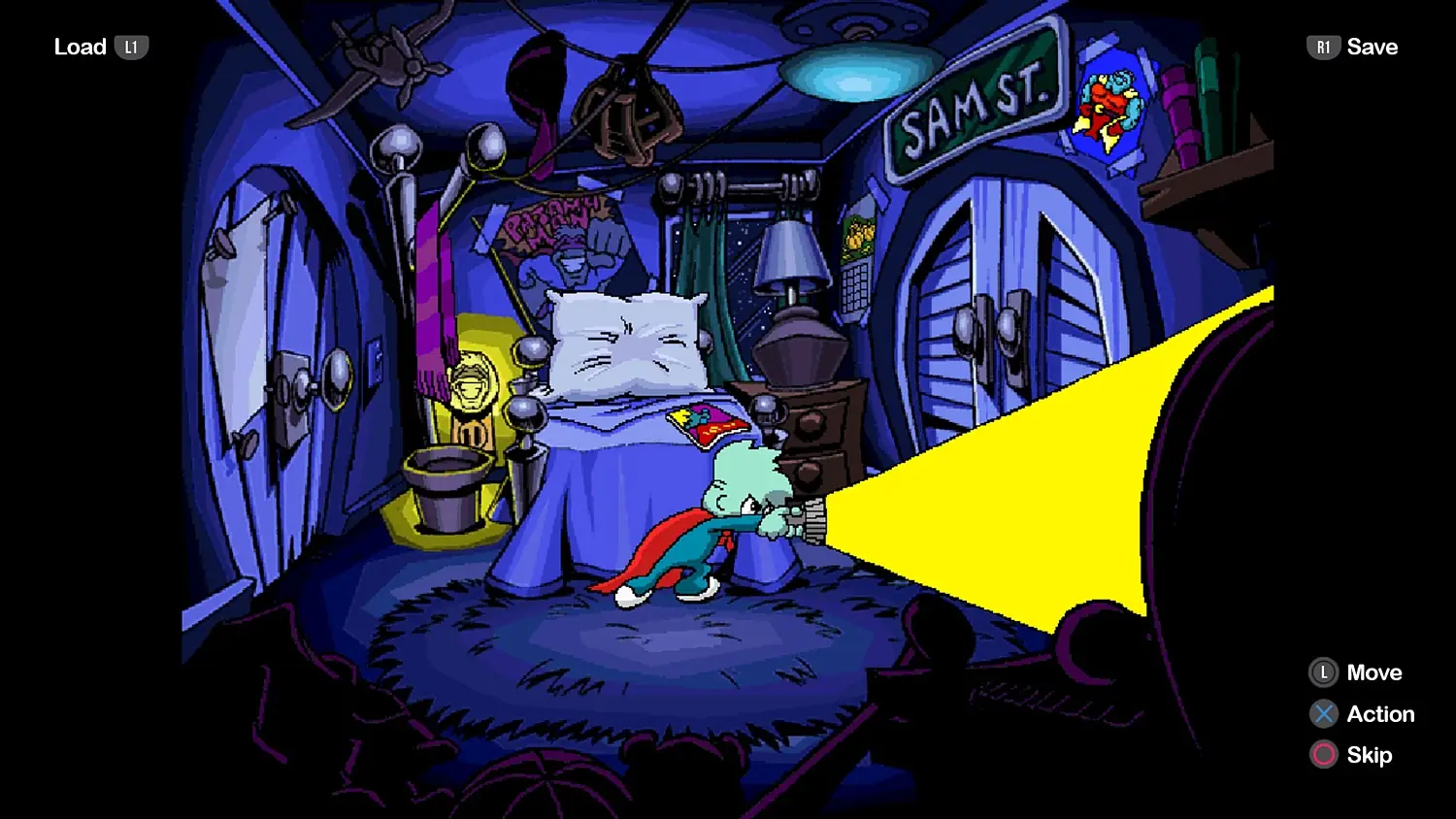 Pajama Sam: No Need to Hide When It's Dark Outside