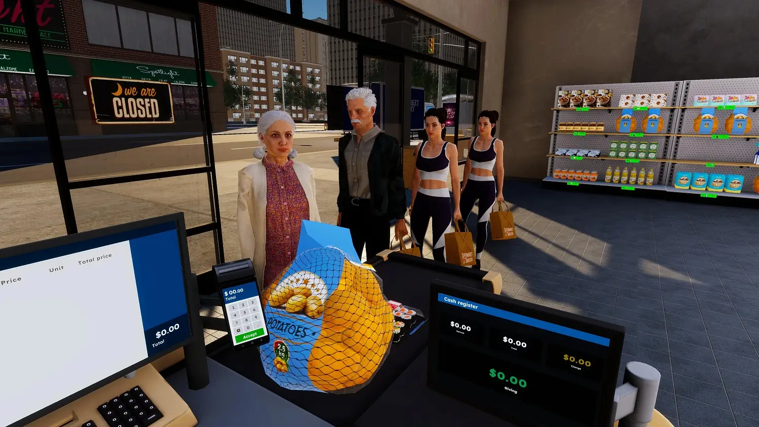 Supermarket CEO Simulator