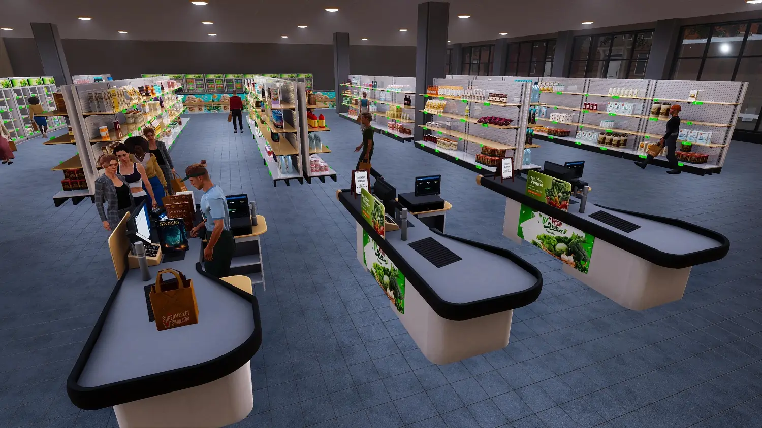 Supermarket CEO Simulator