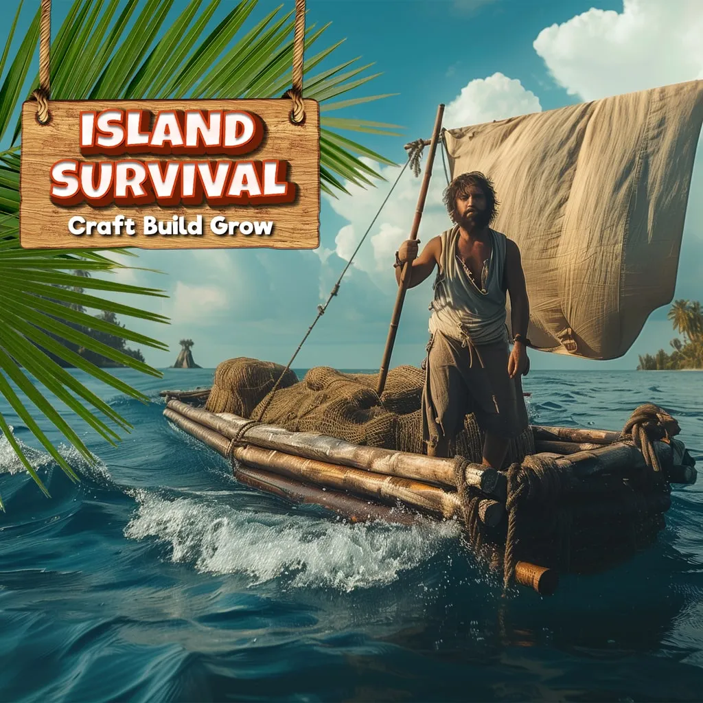 Island Survival: Craft, Build, Grow