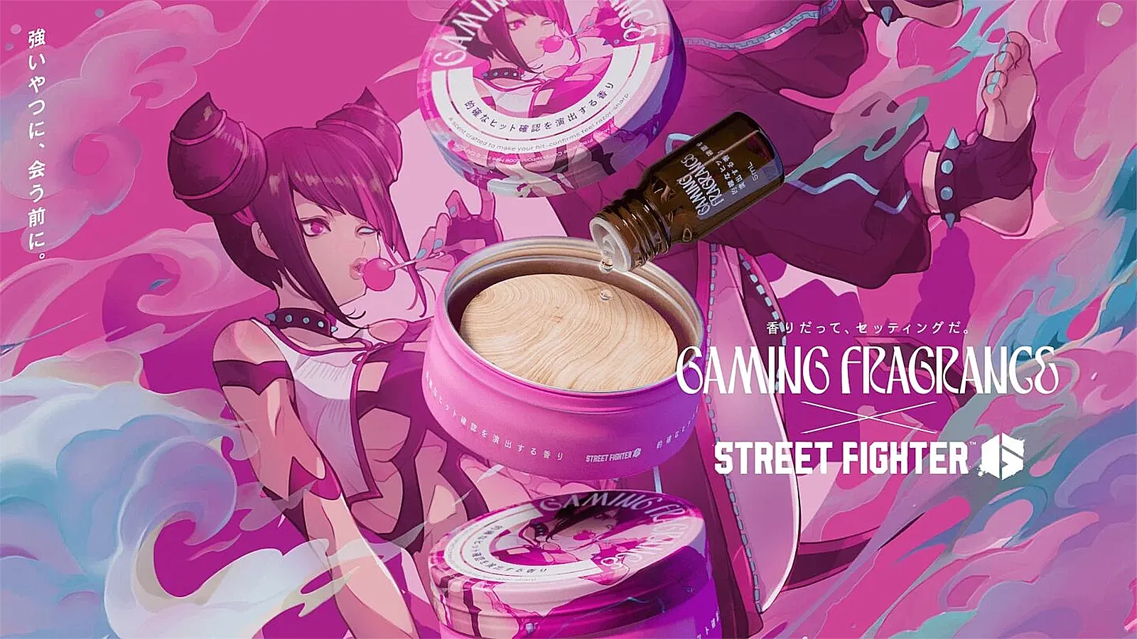 Fragancias oficiales de Street Fighter 6 te permiten oler como Juri, Ed e Ingrid