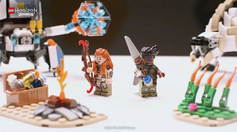 Guerrilla y LEGO anuncian un nuevo set de Lego Horizon Adventures con Aloy y Varl en plena acción, que llega el próximo 1 de marzo
