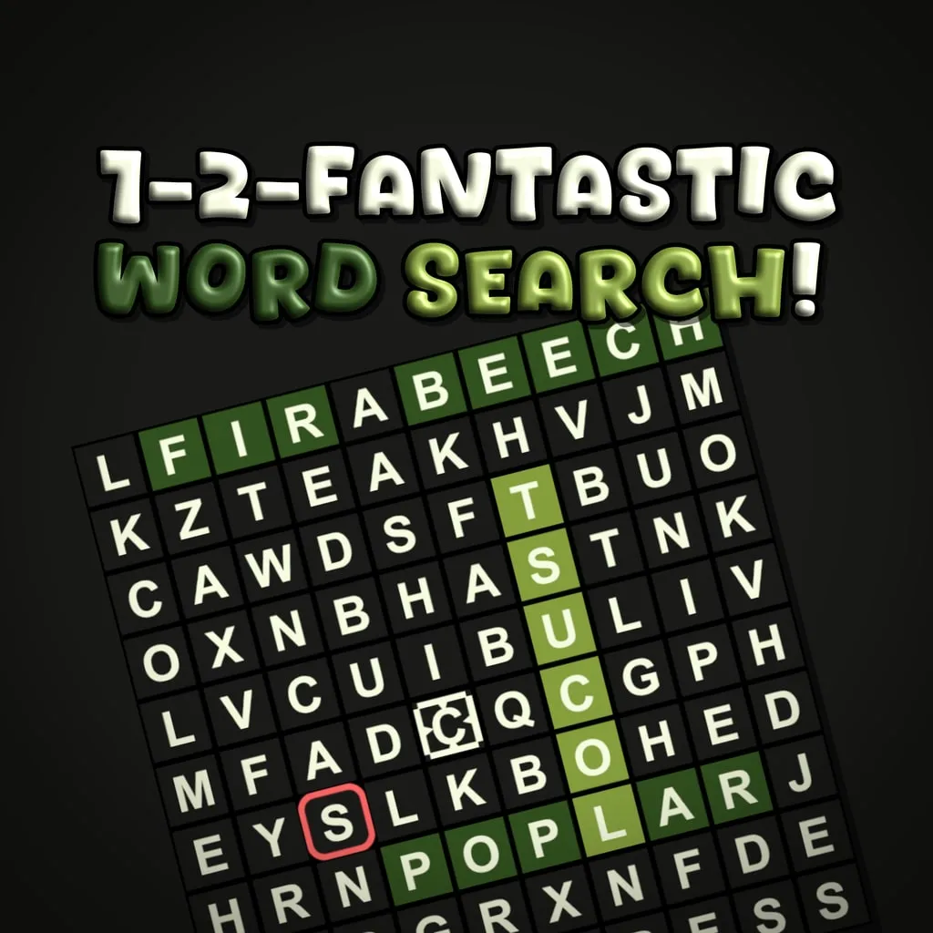 1-2-Fantastic Word Search!