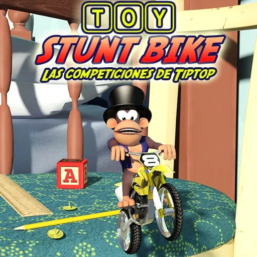 Toy Stunt Bike: Las competiciones de Tiptop