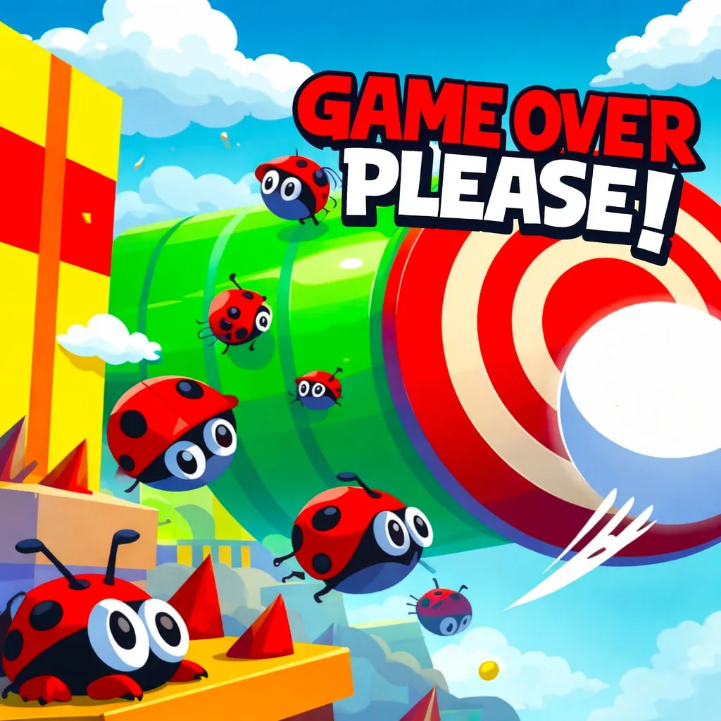 Game Over Please: Juego arcade de rompecabezas PS4 & PS5