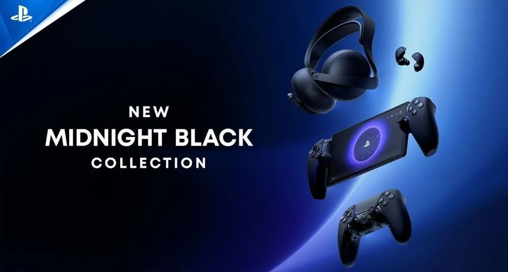 Sony anuncia nuevos productos de la gama Midnight Black como DualSense Edge, PS Portal o los auriculares Pulse con fecha para febrero de 2025
