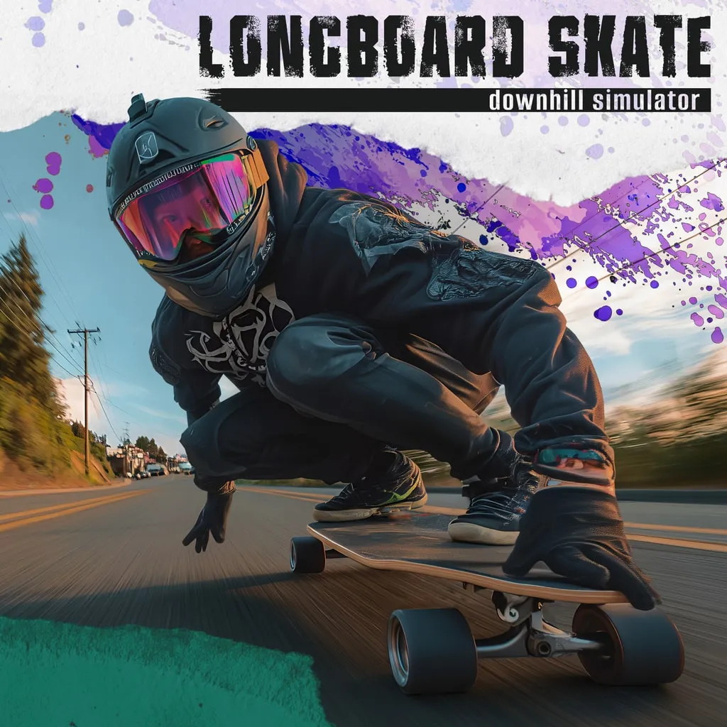 Longboard Skate Downhill Simulator