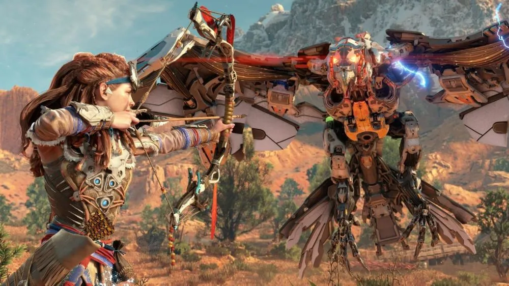 Reserva Horizon Zero Dawn Remastered para PS5 en GAME y consigue una preciosa postal de arte con Aloy en todo su esplendor