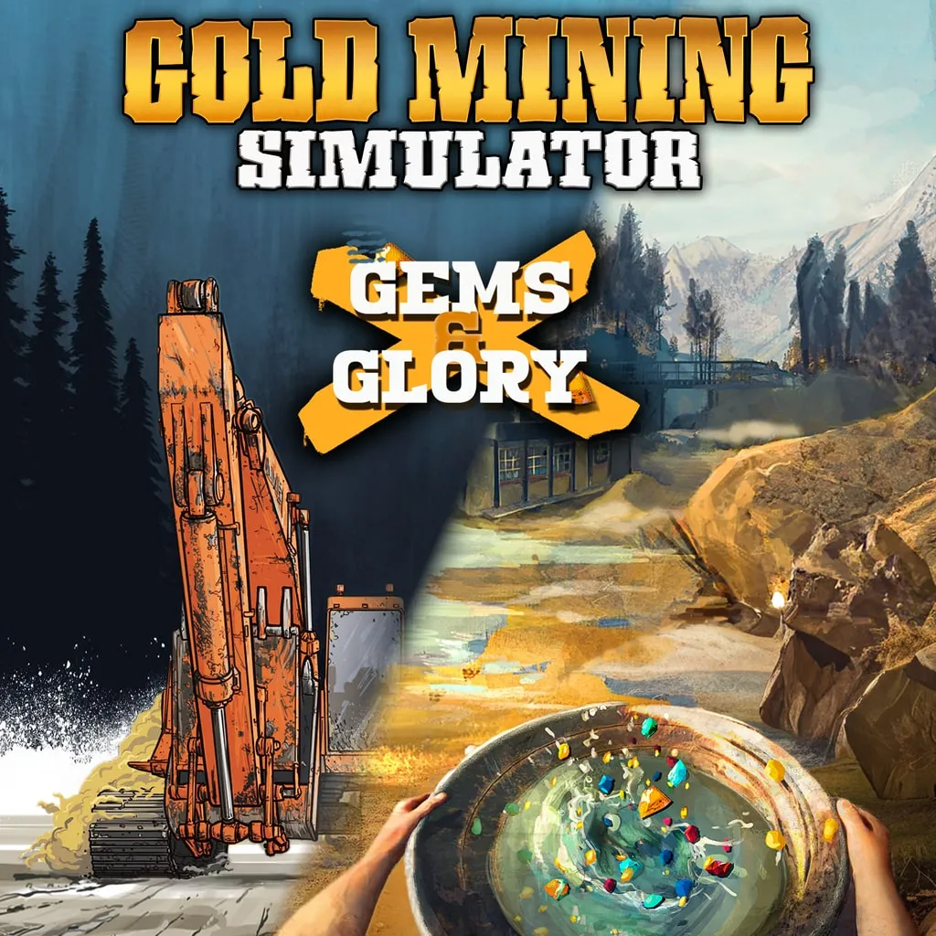 Gold Mining Simulator + Gems & Glory DLC (Bundle)