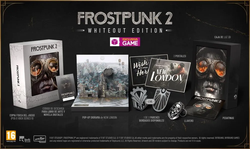 GAME te propone la reserva de un apocalipsis molón con Frostpunk 2 y su exclusiva Whiteout Edition solo con ellos