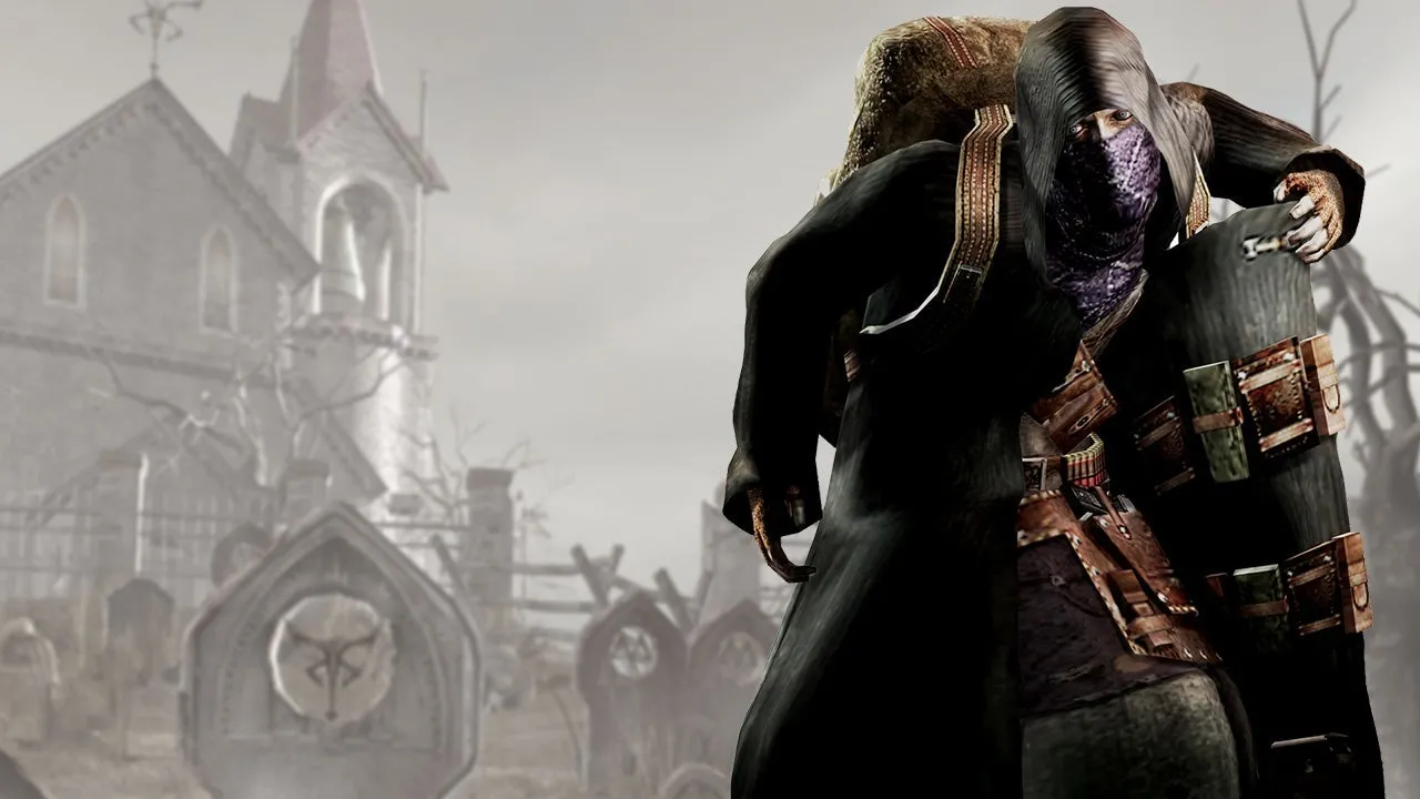 Tres años después, el comerciante del remake de Resident Evil 4 tiene una deuda de 3 billones