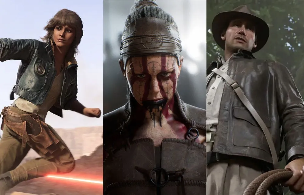 Digital Foundry escoge el juego con mejores gráficos de 2024, con Star Wars Outlaws, Hellblade 2 e Indiana Jones aspirando al trono