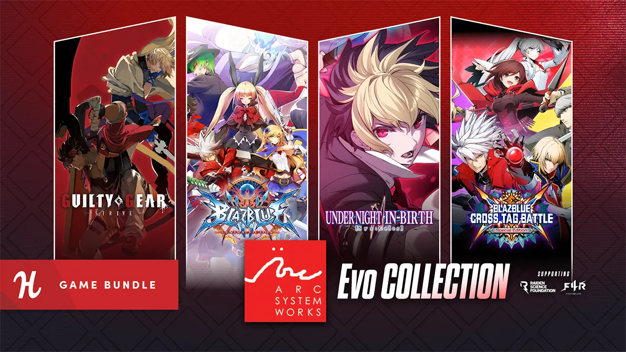 El Humble Bundle de la Colección EVO de Arc System Works incluye Guilty Gear -Strive- y apoya a la Raiden Science Foundation
