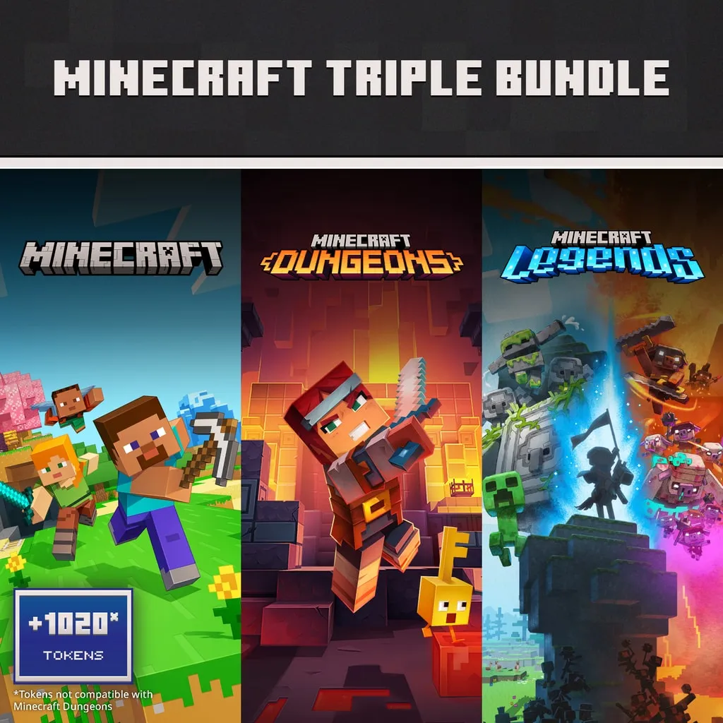 Minecraft Triple Bundle