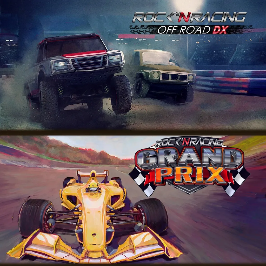 Rock 'N Racing Off Road & Grand Prix Bundle