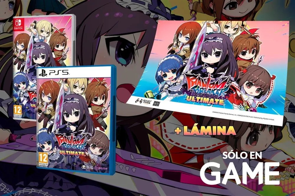 Reserva Phantom Breaker: Battle Grounds Ultimate D1 Edition en GAME y consigue una lámina exclusiva de regalo