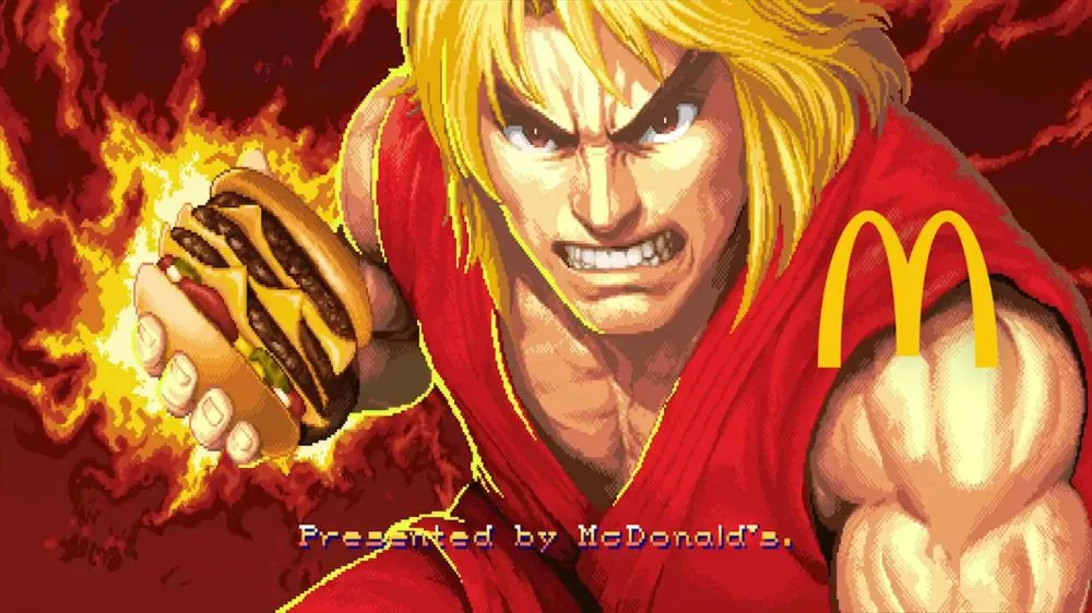 McDonald's lanza un increíble vídeo por su colaboración con Street Fighter, aunque es limitada y solamente en Japón