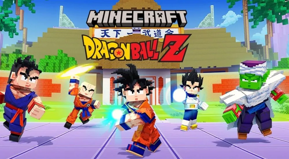 Dragon Ball Z llega a Minecraft con un nuevo DLC en el que no faltan los principales personajes, kamehamehas, torneos o luchas 5 vs 5