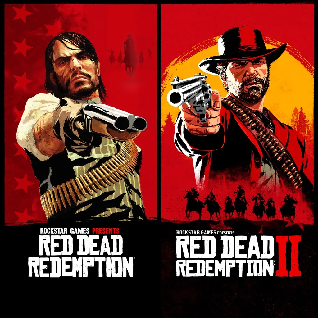 Red Dead Redemption (PS4 & PS5) & Red Dead Redemption 2 (PS4) Bundle