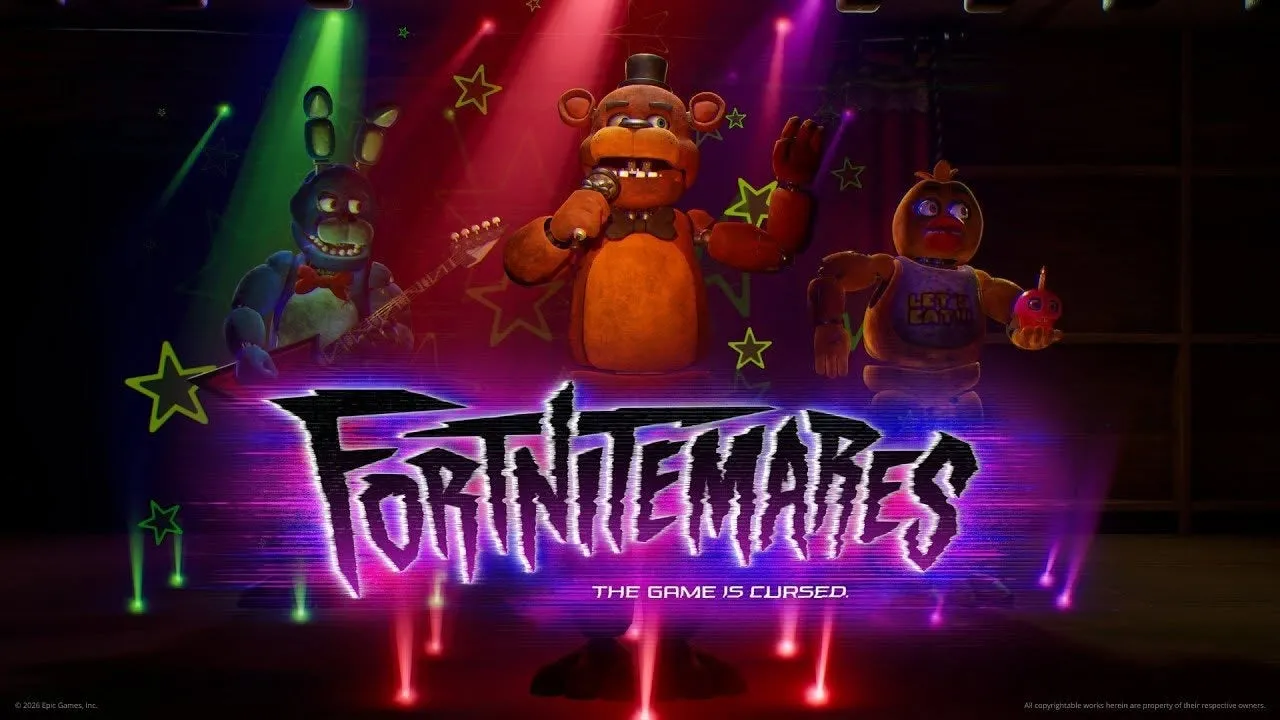 El anuncio de Fortnite y Five Nights at Freddy's es ahora la revelación con más 'me gusta' del juego, superando a los Avengers y Dragon Ball Z