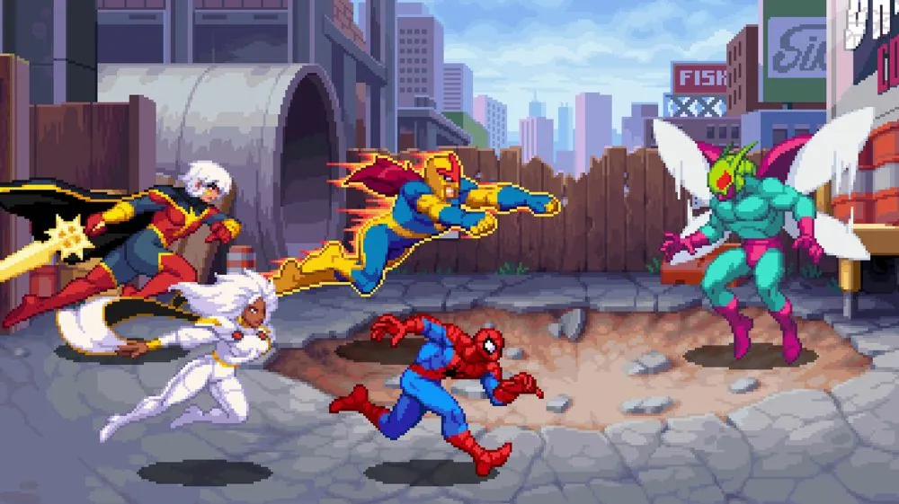 Se filtran los dos últimos personajes de Marvel Cosmic Invasion: ya conocemos la alineación de superhéroes del beat’em up
