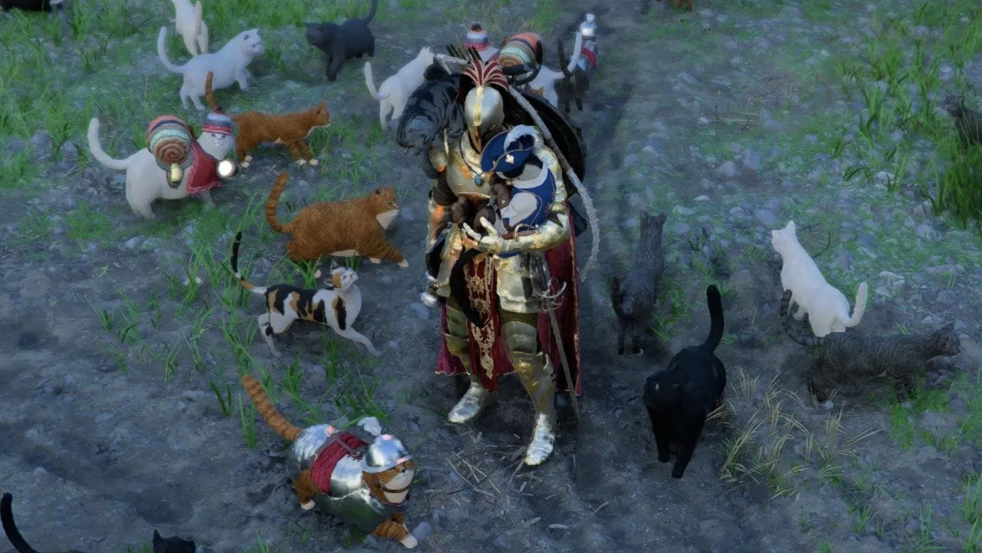 Los jugadores de Crimson Desert están reuniendo un ejército felino, con algunos rindiendo homenaje a sus gatos fallecidos en la vida real