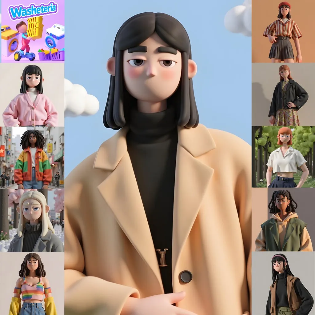 Washeteria Avatar Bundle