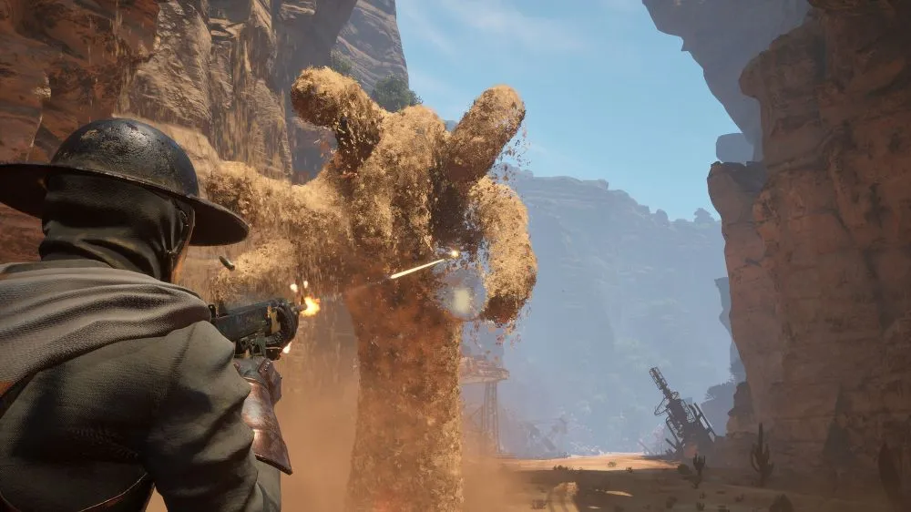 Así es Canyons, el shooter cooperativo para PS5 y PC, que coge el testigo de Evil West y añade acción multijugador