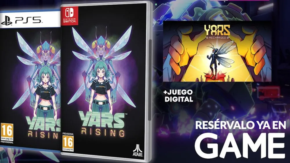 Reserva la edición física de Yars Rising en GAME y te llevarás un juego arcade digital de regalo