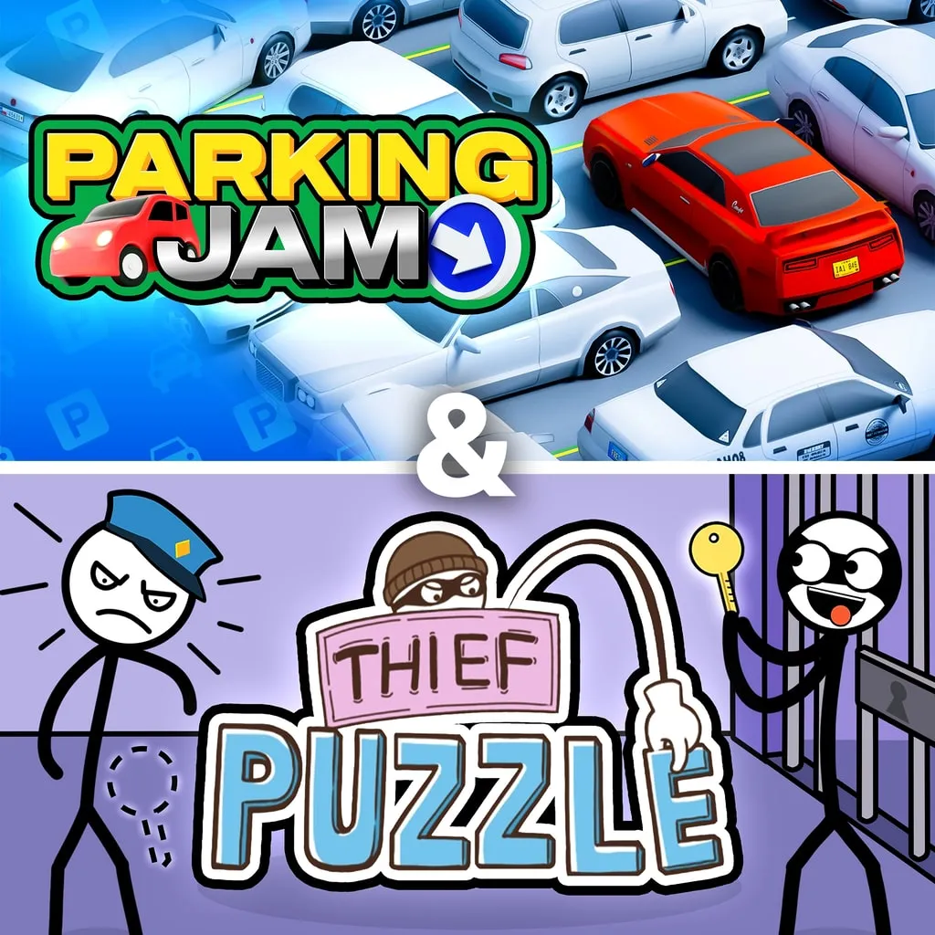 Parking Jam & Thief Puzzle