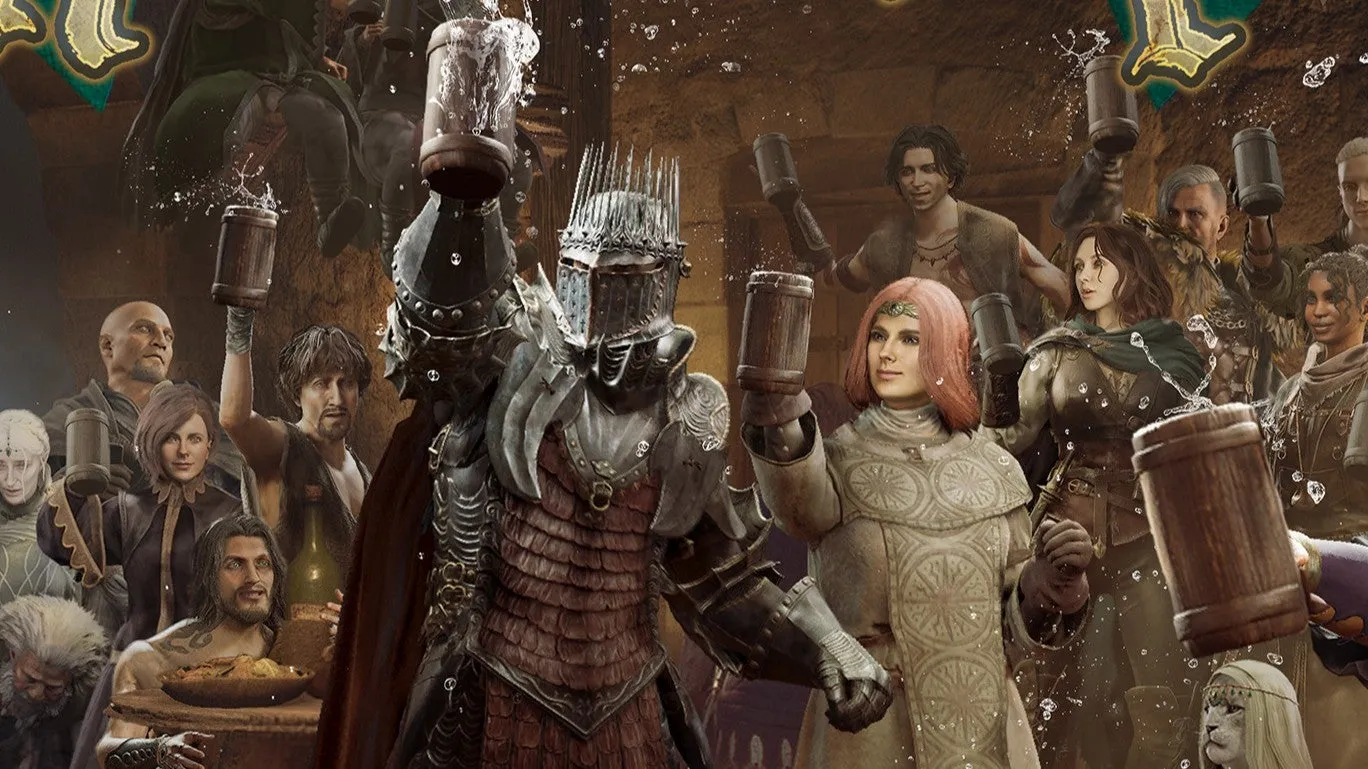 La comunidad de Dragon's Dogma 2 especula que Capcom podría insinuar una expansión norteña en el arte del aniversario