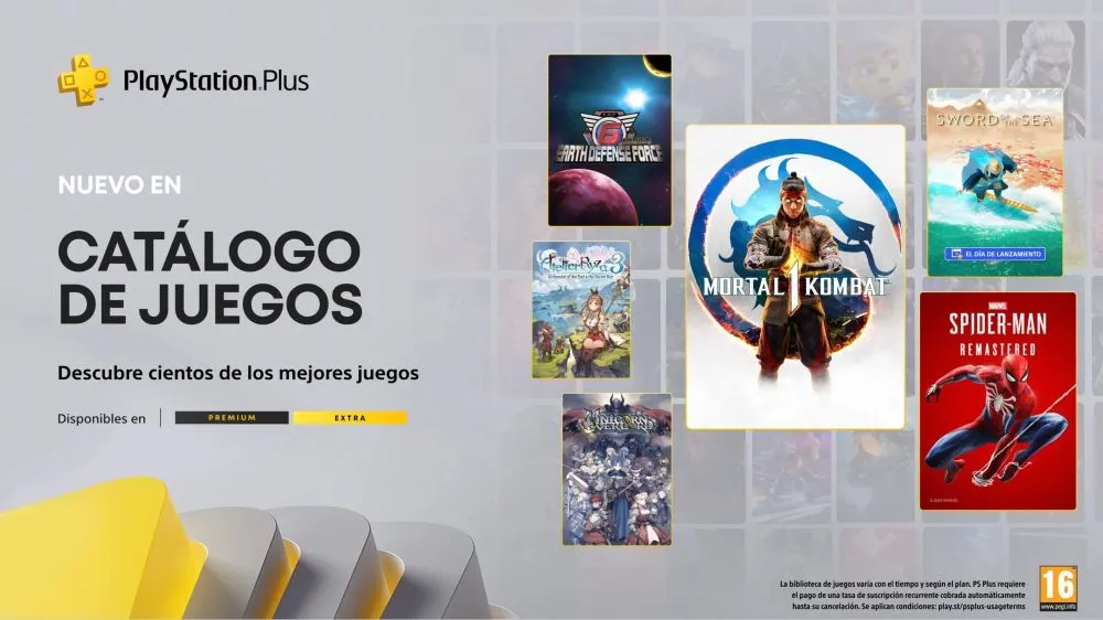 Sony anuncia los juegos de PlayStation Plus en agosto de 2025 para PS4 y PS5, con Mortal Kombat 1, Marvel’s Spider-Man y más