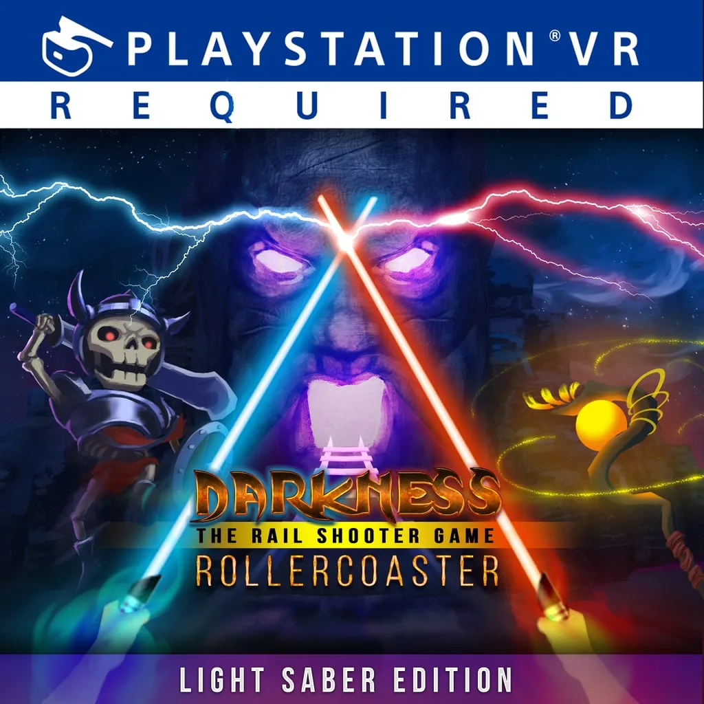 DARKNESS ROLLERCOASTER - LIGHT SABER EDITION