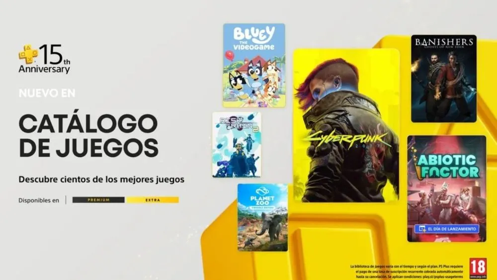 Anunciados los juegos de PS Plus Extra y Premium de julio de 2025 con Cyberpunk 2077 ya disponible, clásicos de Twisted Metal y más títulos