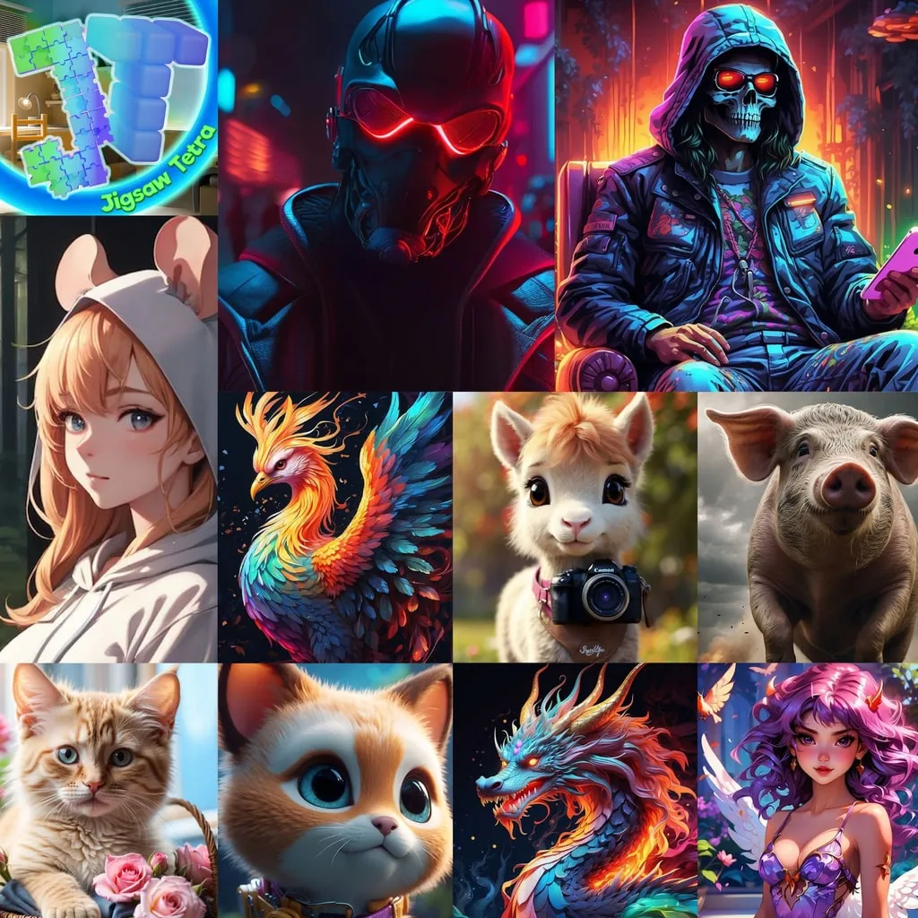 Jigsaw Tetra Avatar Bundle