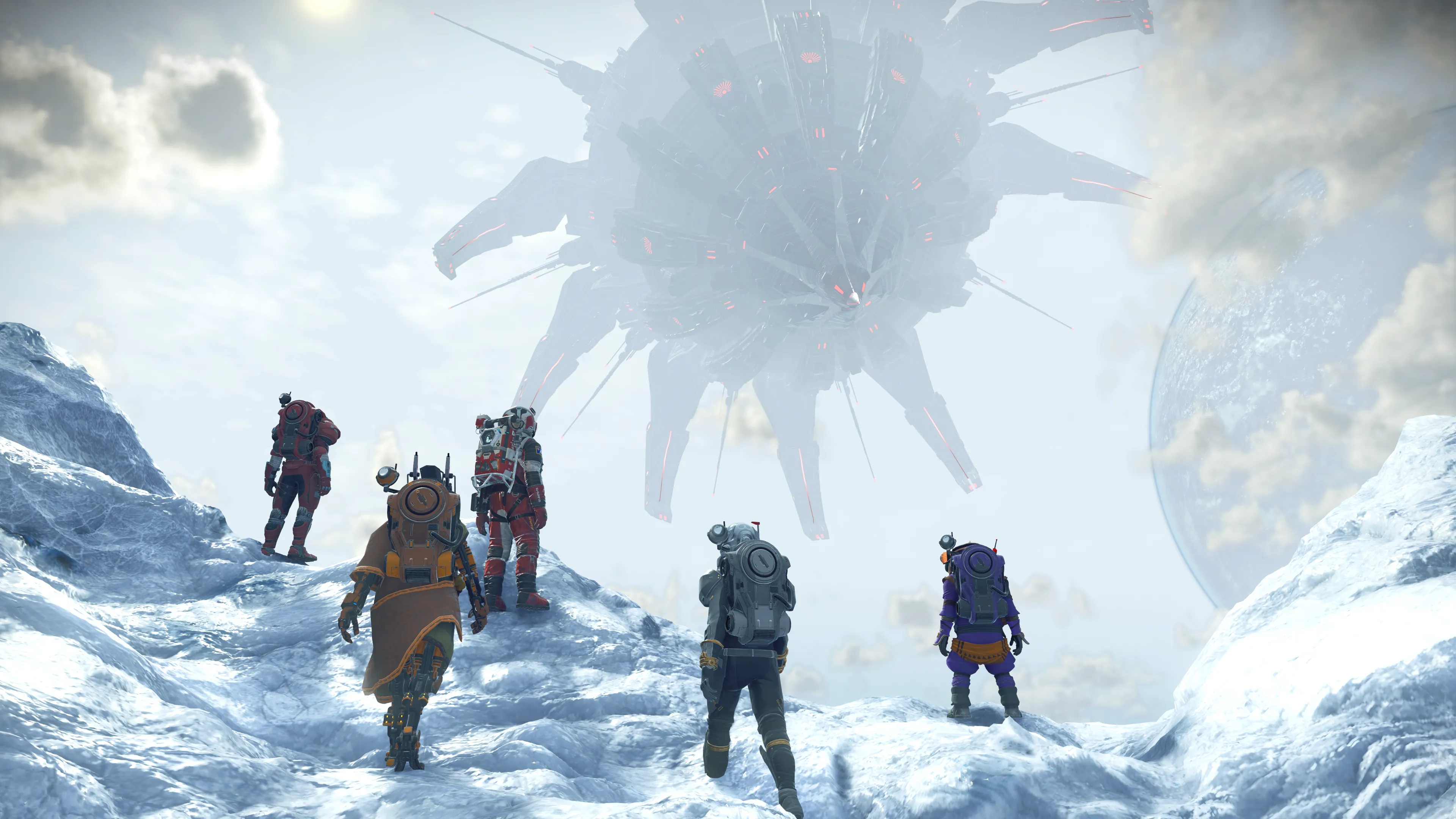 La actualización Swarm de No Man's Sky introduce una misteriosa estructura similar a la Estrella de la Muerte