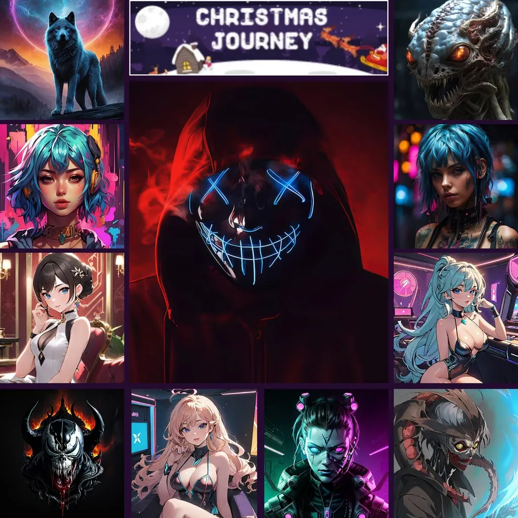 Christmas Puzzle Journey Avatar Bundle with Invisible Avatar