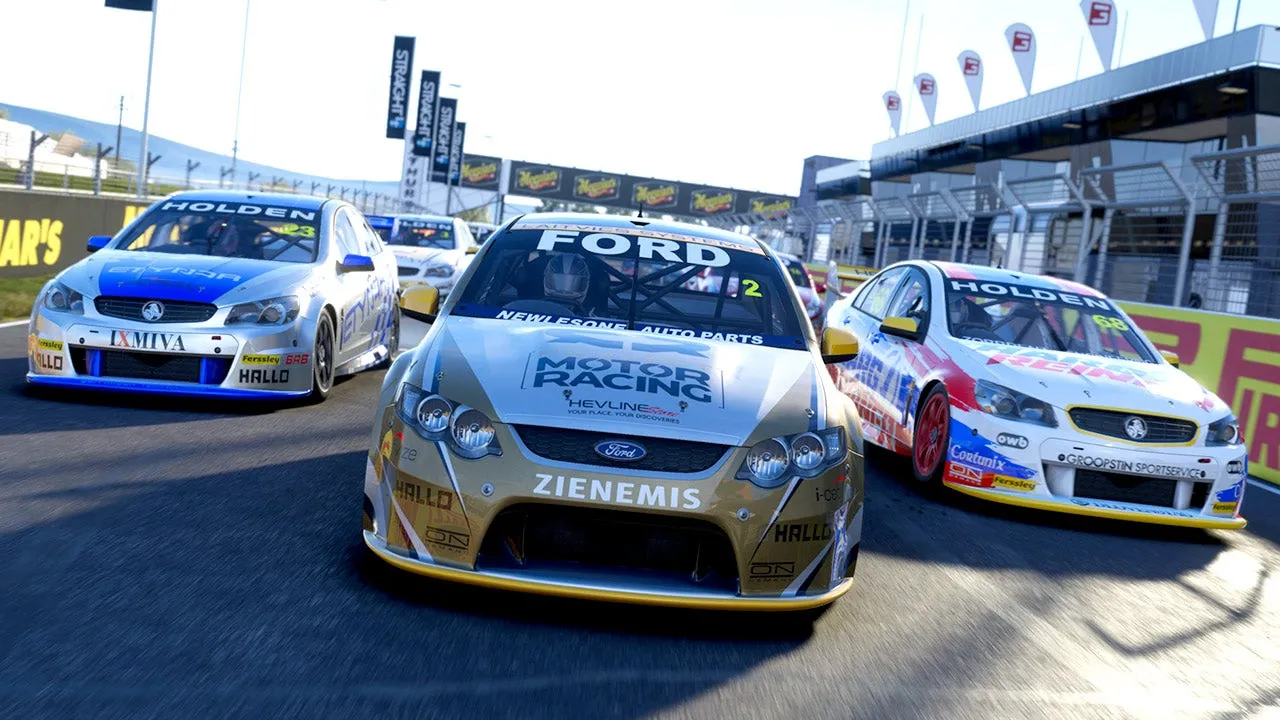 Project Motor Racing Añade Holden Commodore Gratis y Soporte Triple Pantalla en PC en la Actualización 2.1